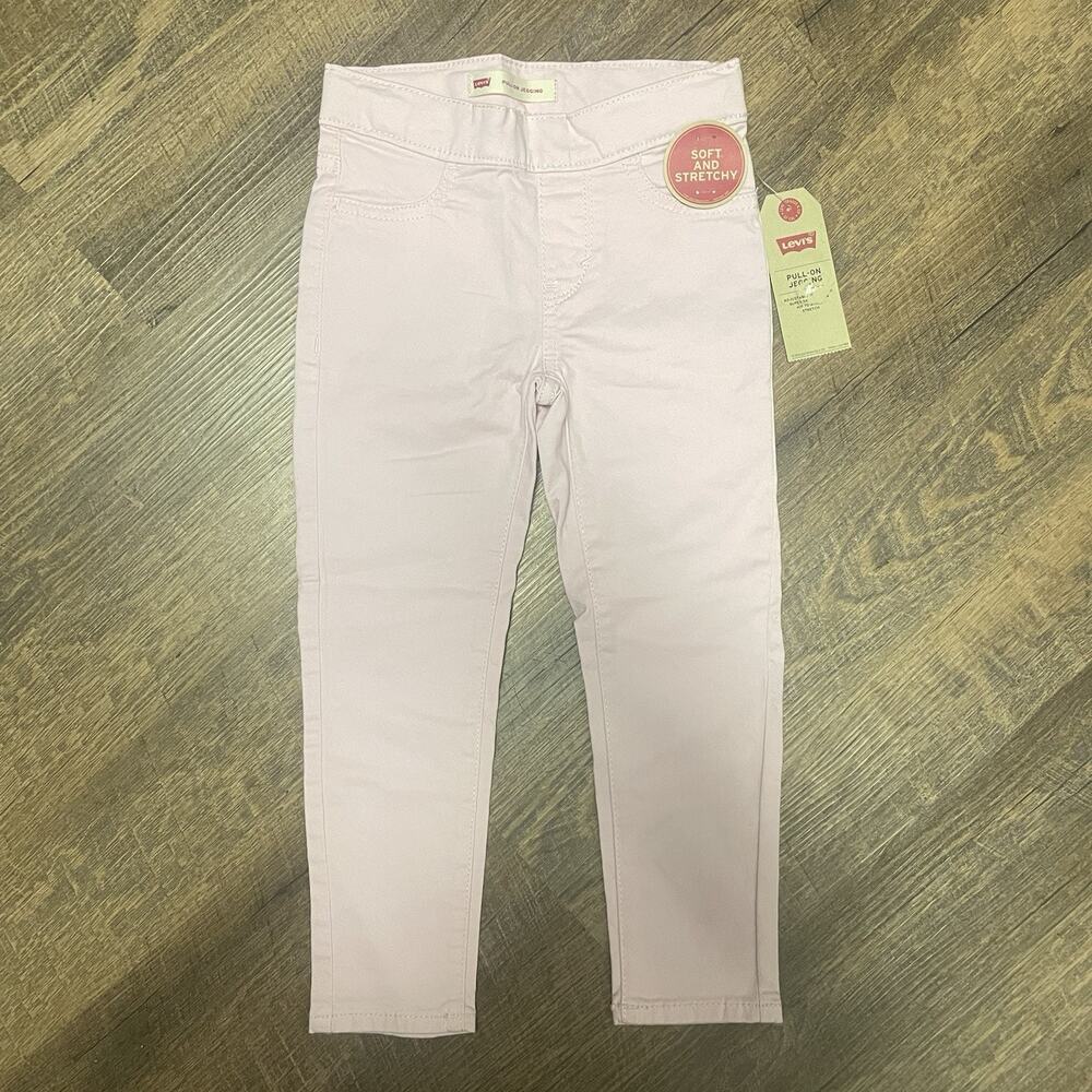 Levi's Light Pink Toddler Pull-On Jeggings - Size 5 Reg - NEW!